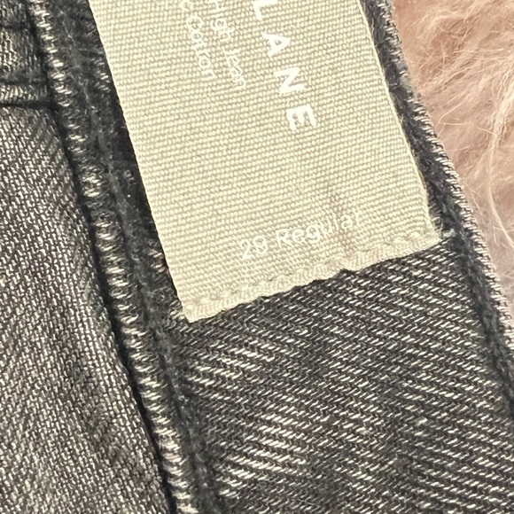 Everlane Dark Denim Mom Jeans - Picture 3 of 5